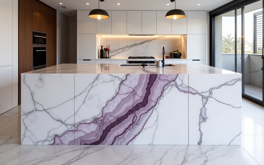 Calacatta Viola Marble: Design Ideas for Statement Interiors