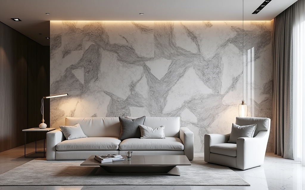 Silver Breccia Marble: Bold Design for Contemporary Spaces